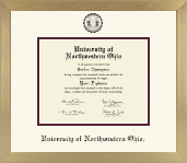 University of Northwestern Ohio diploma frame - Icon Diploma Frame in Chardonnay