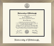 University of Pittsburgh diploma frame - Icon Diploma Frame in Light Champagne