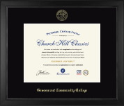 Grossmont College diploma frame - Gold Embossed Diploma Frame in Arena