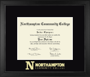 Northampton Community College diploma frame - Gold Embossed Diploma Frame in Arena