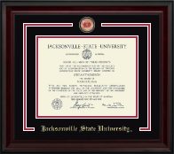 Jacksonville State University diploma frame - Showcase Diploma Frame in Encore
