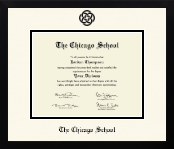The Chicago School diploma frame - Icon Diploma Frame in Gotham
