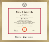 Cornell University diploma frame - Icon Diploma Frame in Chardonnay