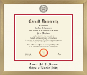 Cornell University diploma frame - Icon Diploma Frame in Chardonnay