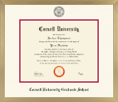 Cornell University diploma frame - Icon Diploma Frame in Chardonnay
