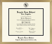 Loyola Law School Los Angeles diploma frame - Icon Diploma Frame in Chardonnay