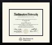 Northwestern University diploma frame - Icon Diploma Frame in Gotham