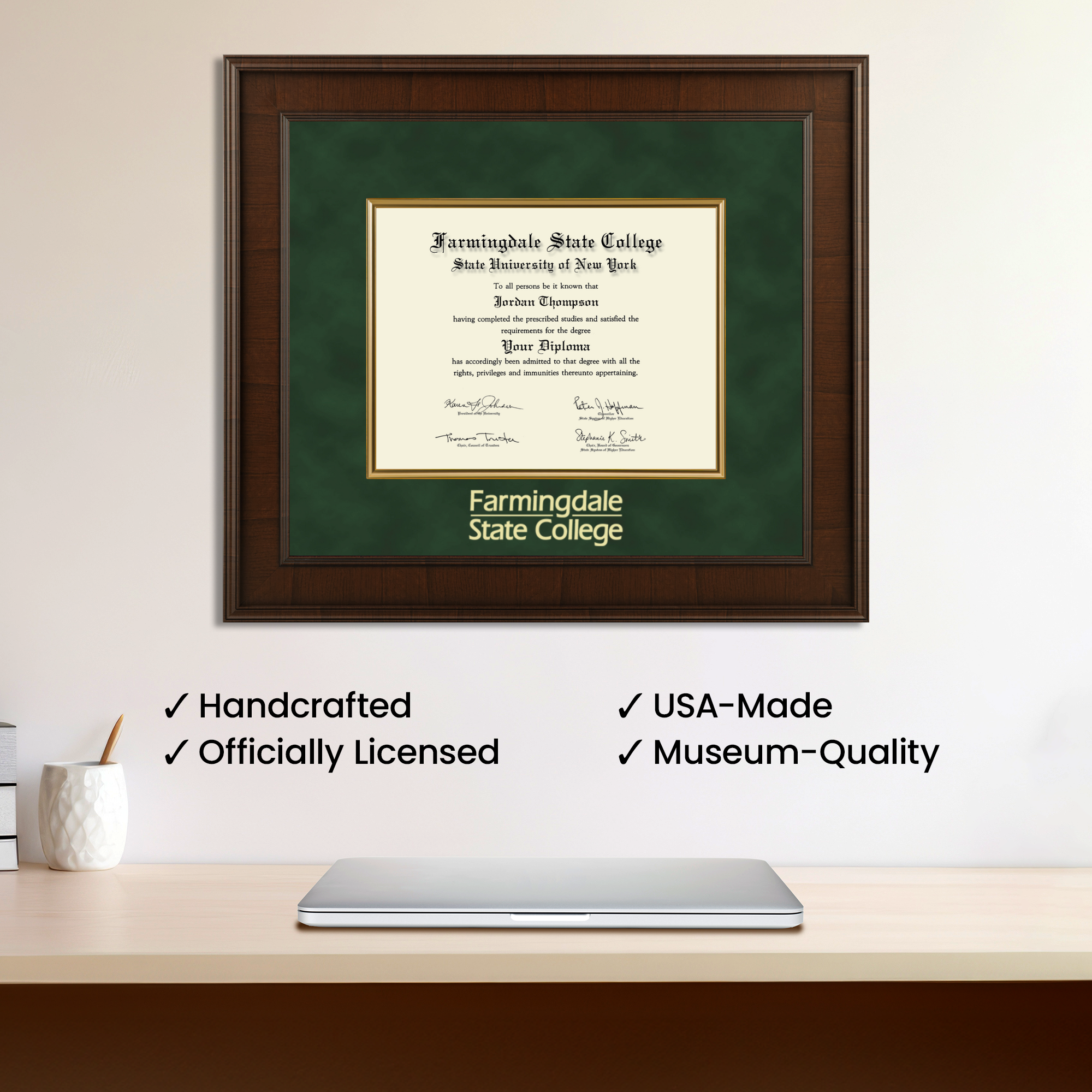 Presidential Edition Diploma Frame in Madison Farmingdale State