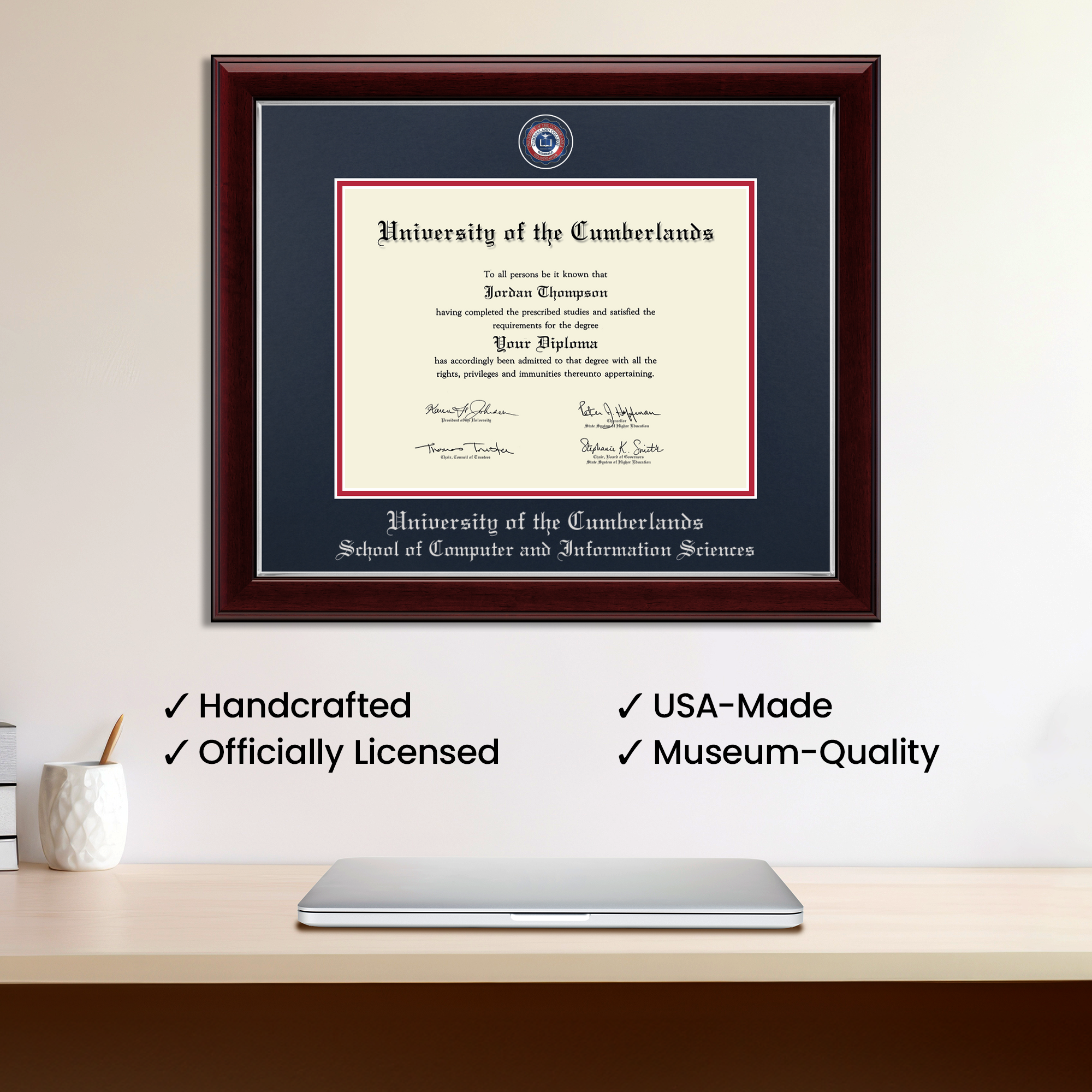 University of the Cumberlands ( UC )卒業証書フレーム ky-uc-91-maho 