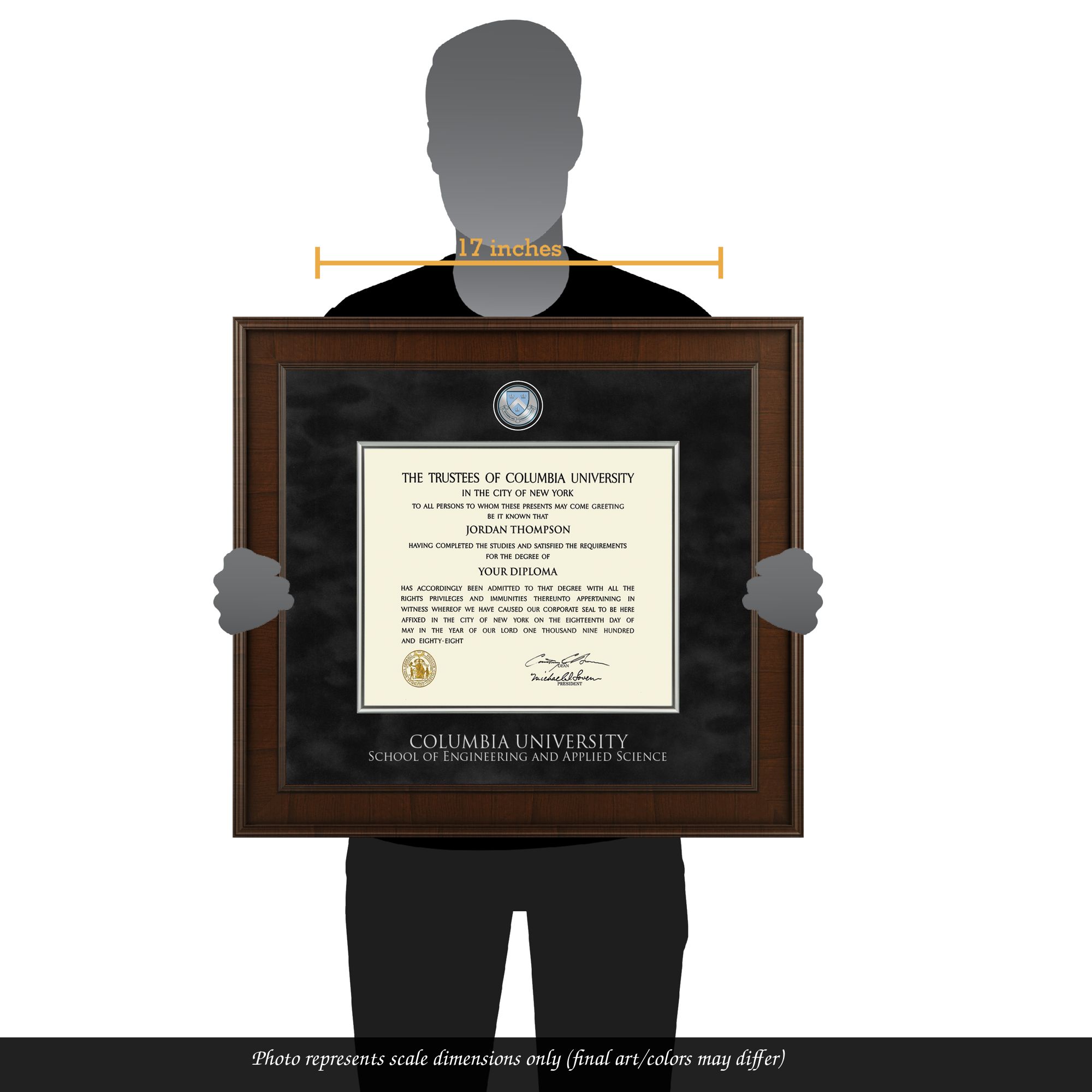 Presidential Masterpiece Diploma Frame in Madison Columbia