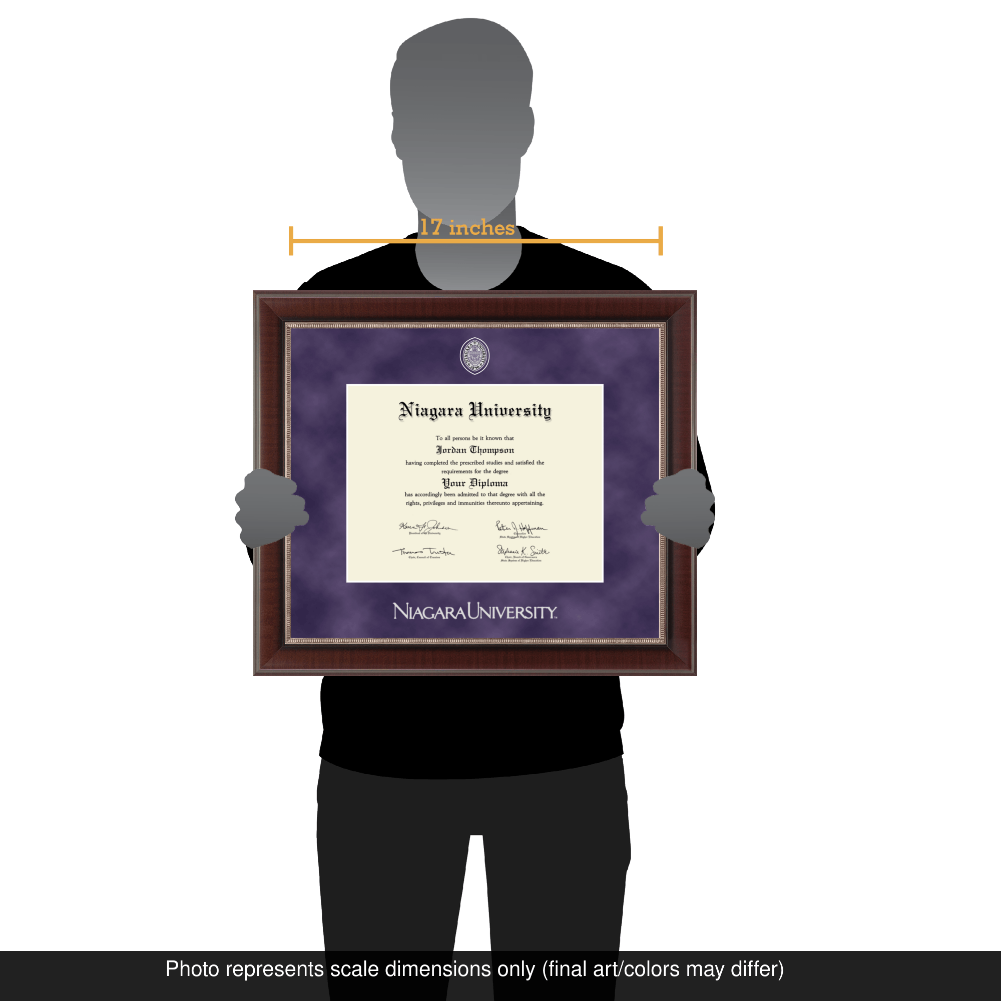 Regal Edition Diploma Frame in Chateau Niagara University - Item