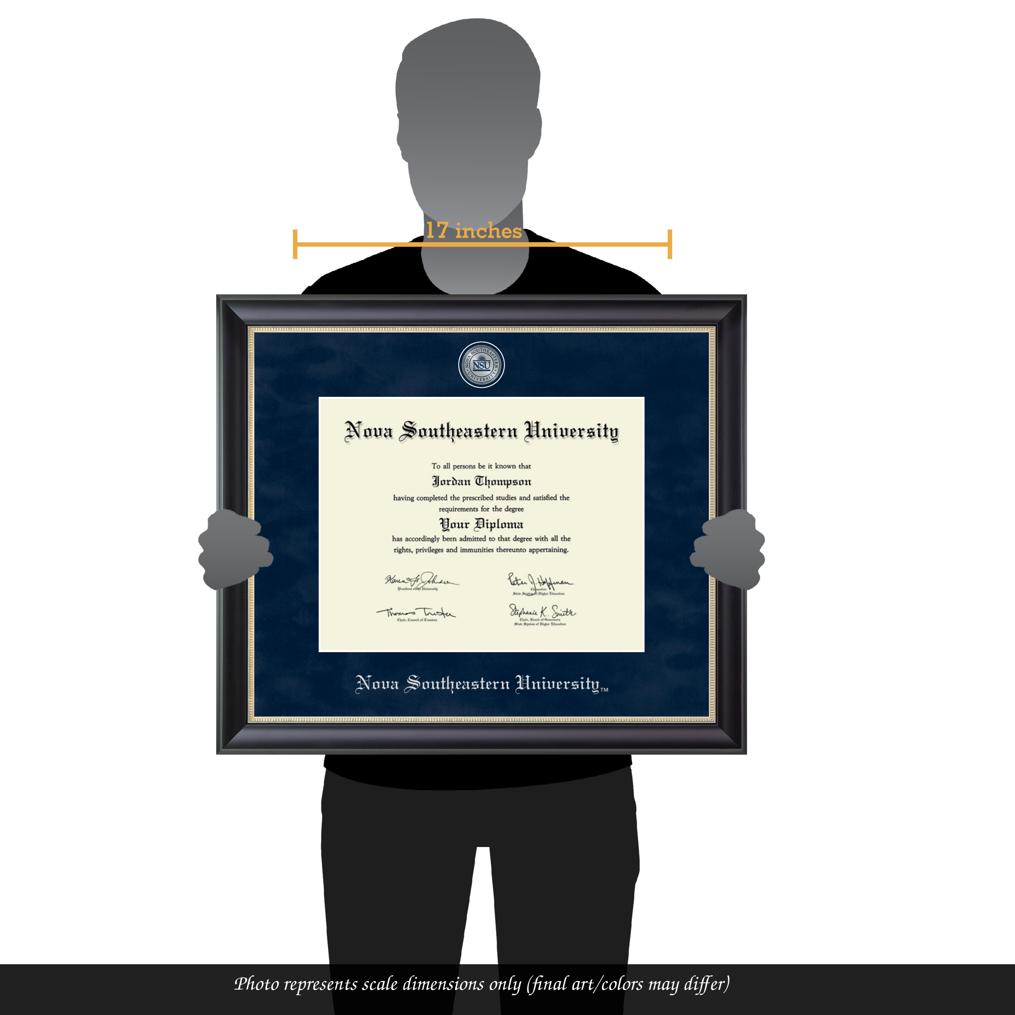 Regal Edition Diploma Frame in Noir Nova Southeastern University