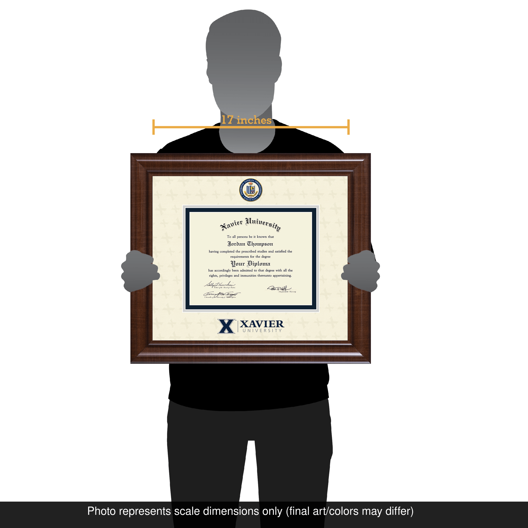 コレクション diploma Dimensions Plus Diploma Frame in Prescott Xavier University - Item