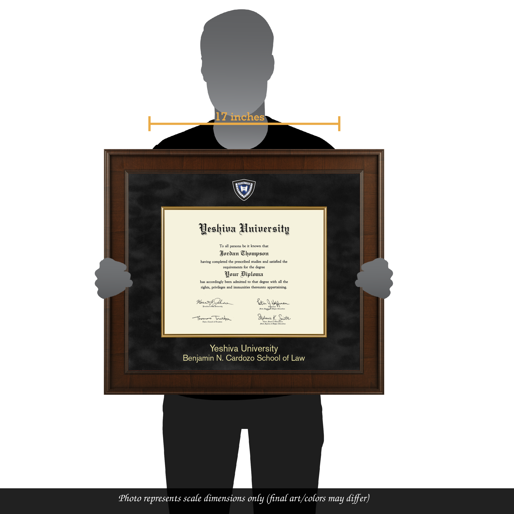 Presidential Masterpiece Diploma Frame in Madison Yeshiva