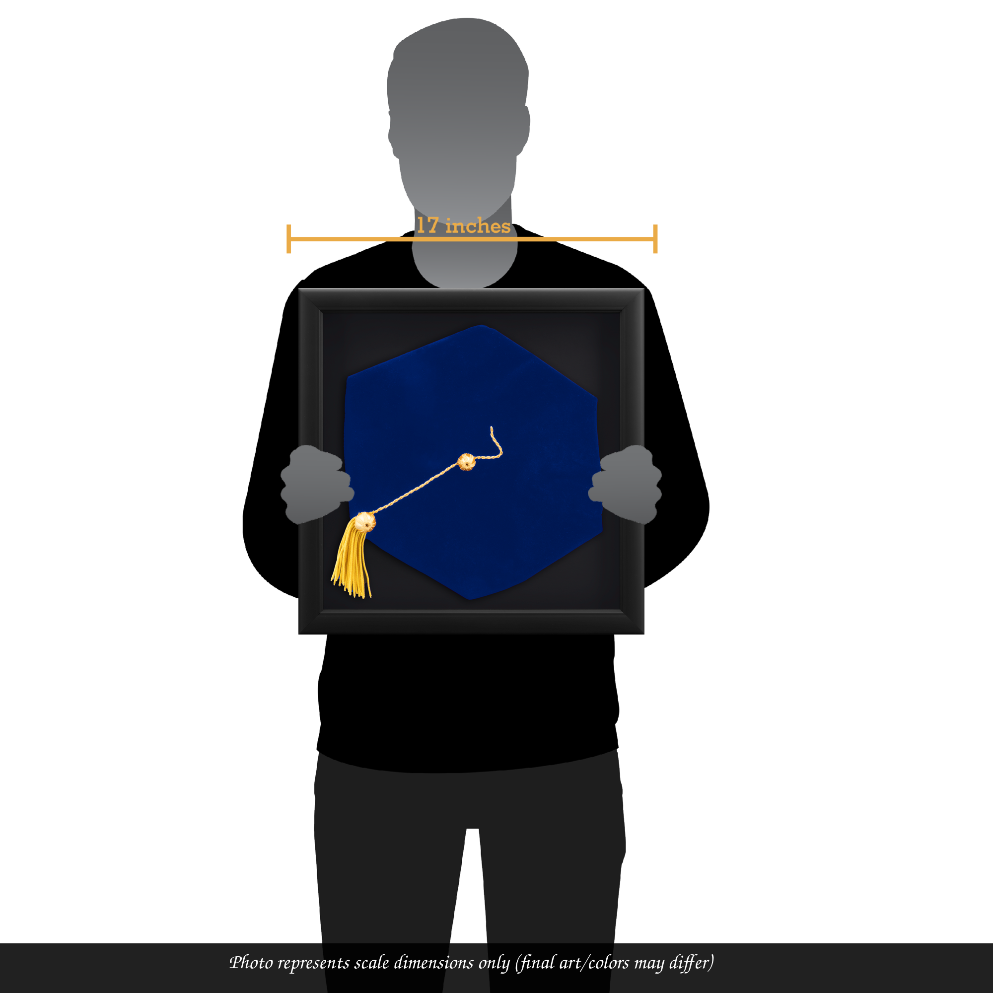 Doctoral Tam Shadow Box | PhD Graduation Cap Frame | Shadow Box Frames