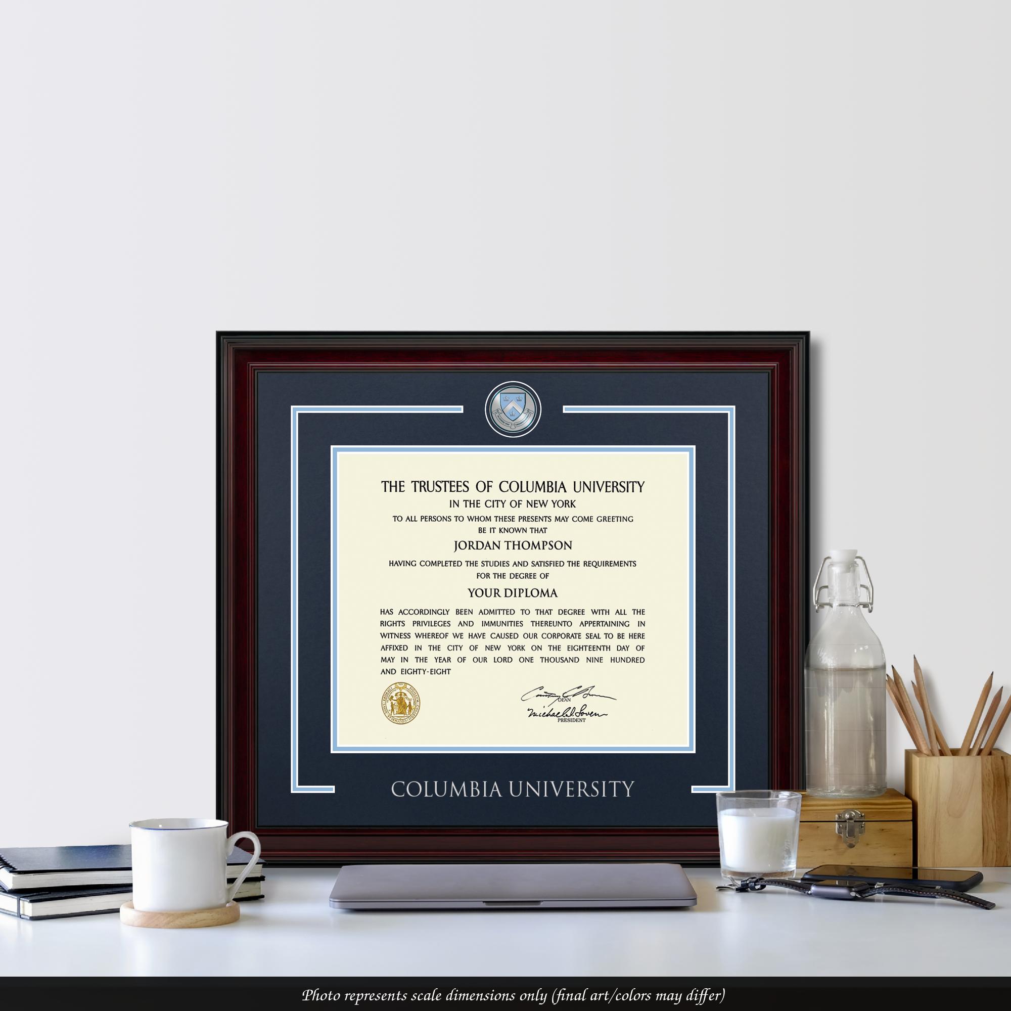 Showcase Edition Diploma Frame in Encore Columbia University