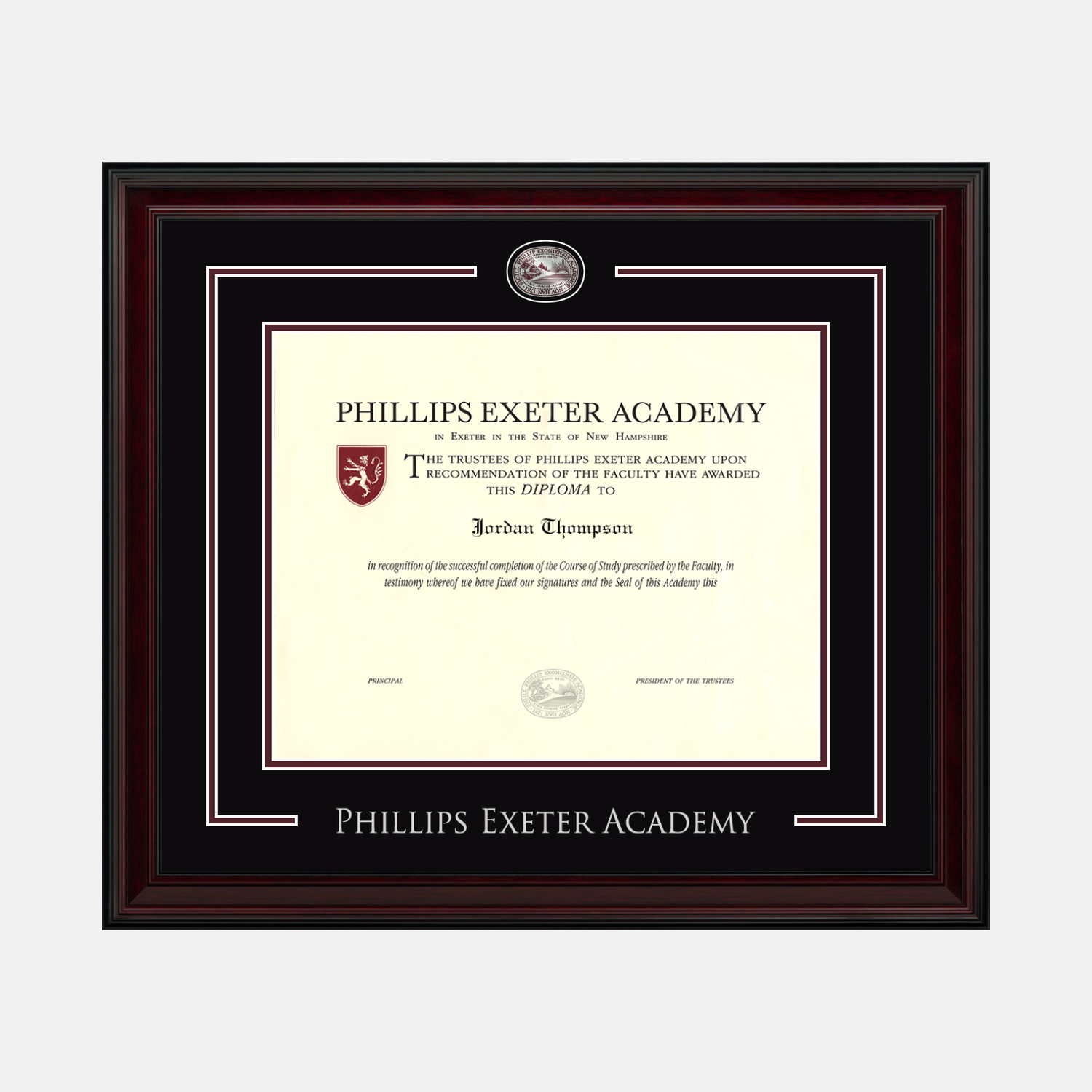Showcase Edition Diploma Frame in Encore Phillips Exeter Academy