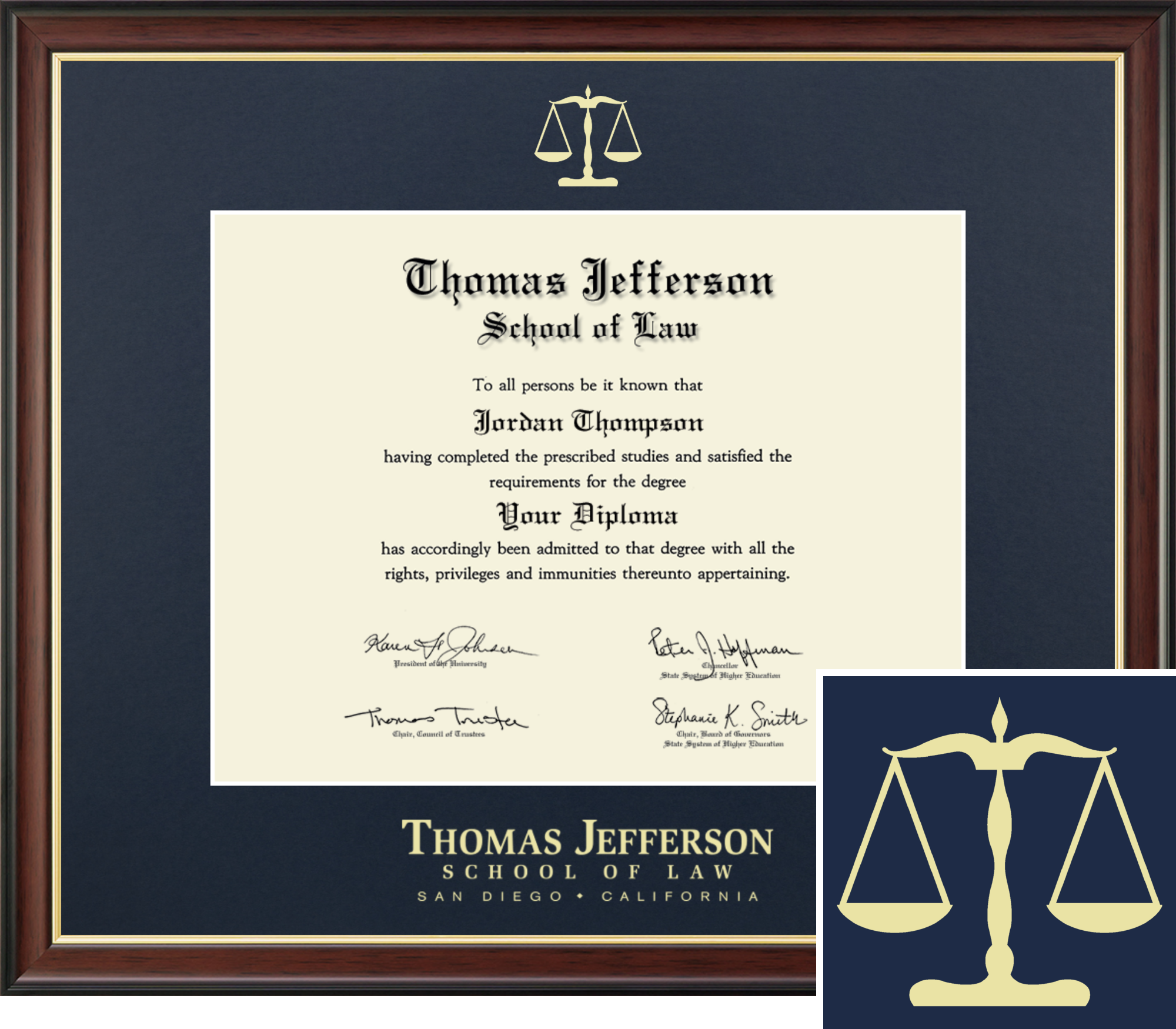 りまさま ＳＥＧ　高2 EFクラス Ⅰ期〜Ⅳ期テキストと板書、高1分のプリント Gold Embossed Diploma Frame in Studio Gold Thomas Jefferson School