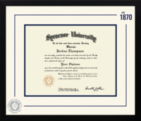 Syracuse University diploma frame - Icon Founders Edition Diploma Frame in Gotham