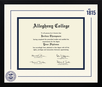 Allegheny College diploma frame - Icon Founders Edition Diploma Frame in Gotham