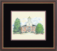 Bloomsburg University diploma frame - Framed Lithograph in Williamsburg