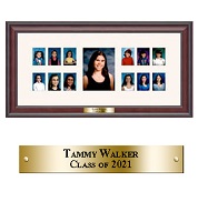 Graduation Gifts diploma frame - School Days Photo Collage in Studio