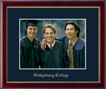 Gettysburg College photo frame - Gold Embossed Photo Frame in Galleria
