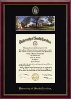 University of South Carolina diploma frame - Campus Scene Edition Diploma Frame in Galleria