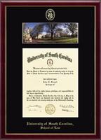 University of South Carolina School of Law diploma frame - Campus Scene Diploma Frame in Galleria