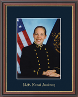 United States Naval Academy photo frame - Gold Embossed Photo Frame in Williamsburg