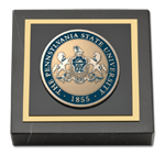 Pennsylvania State University paperweight - Masterpiece Medallion Paperweight