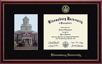 Bloomsburg University diploma frame - Campus Scene Diploma Frame in Galleria
