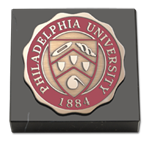 Philadelphia University paperweight - Masterpiece Medallion Paperweight