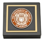 The University of Texas at Austin paperweight - Masterpiece Medallion Paperweight