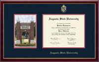 Augusta State University diploma frame - Campus Scene Edition Diploma Frame in Galleria