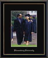 Bloomsburg University photo frame - Embossed Photo Frame in Onexa Gold