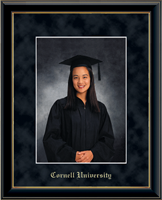 Cornell University photo frame - 5'x7'- Gold Embossed Photo Frame in Onexa Gold