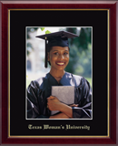 Texas Woman's University photo frame - Embossed Photo Frame in Galleria