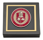 Indiana University of Pennsylvania paperweight - Masterpiece Medallion Paperweight