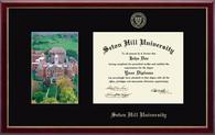 Seton Hill University diploma frame - Campus Scene Edition Diploma Frame in Galleria