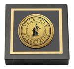 Tuskegee University paperweight - Gold Engraved Medallion Paperweight
