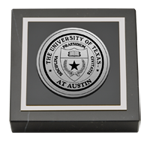 The University of Texas at Austin paperweight - Silver Engraved Paperweight