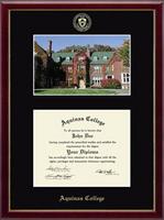 Aquinas College in Michigan diploma frame - Campus Scene Edition Diploma Frame in Galleria