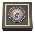 University of Northern Iowa paperweight - Masterpiece Medallion Paperweight
