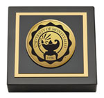 University of Montevallo paperweight - Gold Engraved Medallion Paperweight