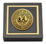 Medical University of South Carolina paperweight - Gold Engraved Medallion Paperweight