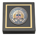United States Merchant Marine Academy paperweight - Masterpiece Medallion Paperweight