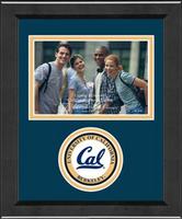 University of California Berkeley photo frame - Lasting Memories Circle Logo Photo Frame in Arena
