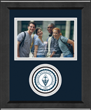 Virginia Wesleyan College photo frame - Lasting Memories Circle Logo Photo Frame in Arena