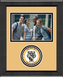 Sigma Nu Fraternity photo frame - Lasting Memories Circle Logo Photo Frame in Arena